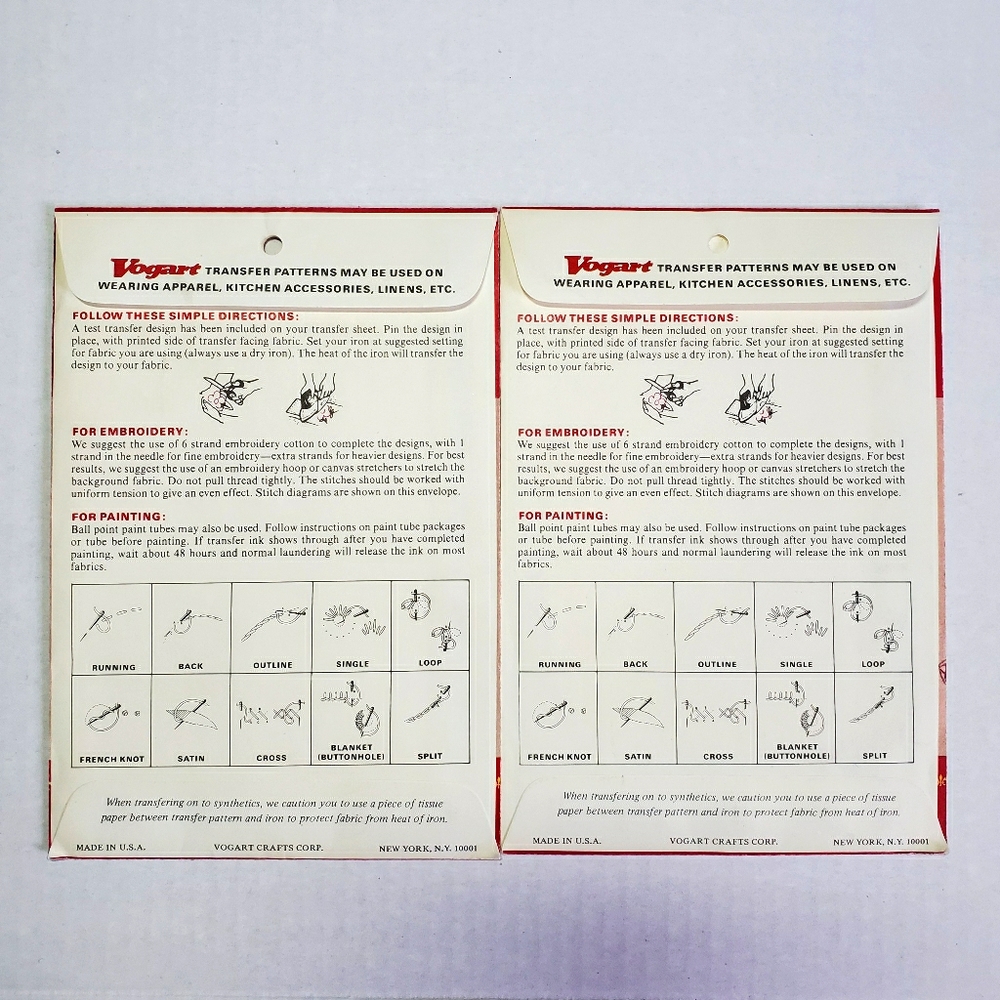 Vtg Vogart Crafts Campbell Kids transfer patterns - Picture 2 of 2